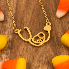 Loookus - Stethoscope Heartbeat Necklace