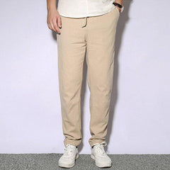 Loookus - Men's casual linen beam pants