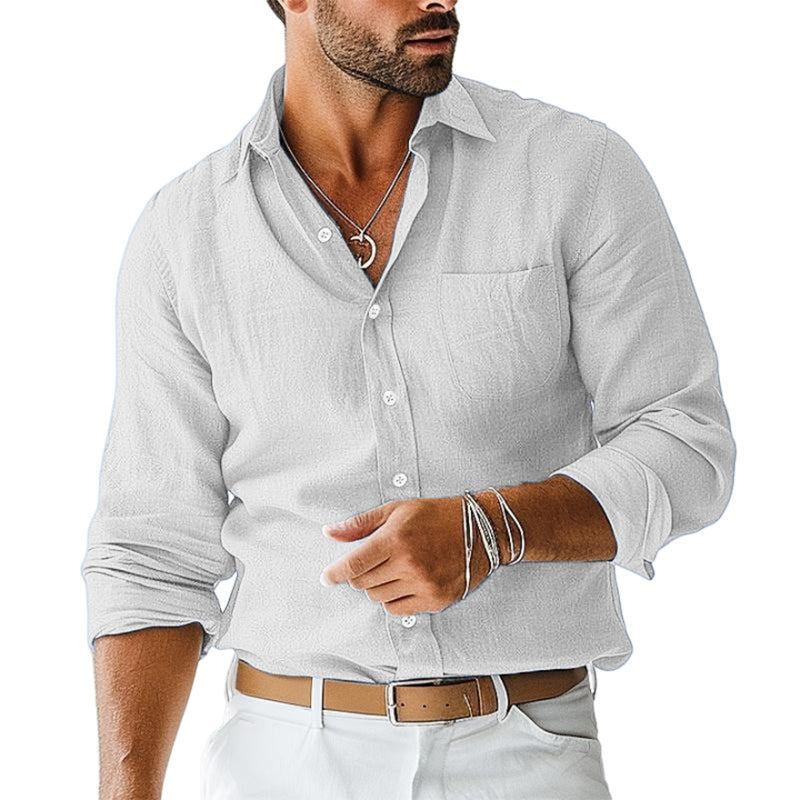 Loookus - Gentleman's casual basic shirt