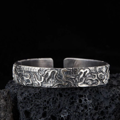 Loookus - 925 Silver energy flame Bracelet