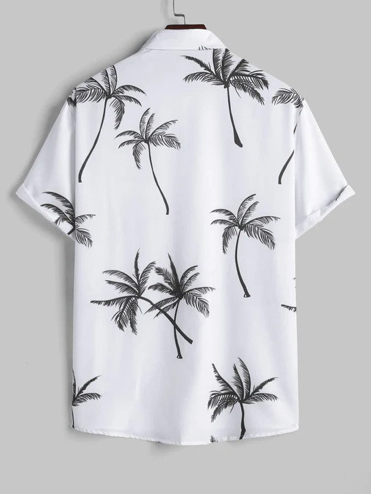 Loookus - Men's summer shirt with short sleeves