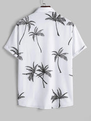 Loookus - Men's summer shirt with short sleeves