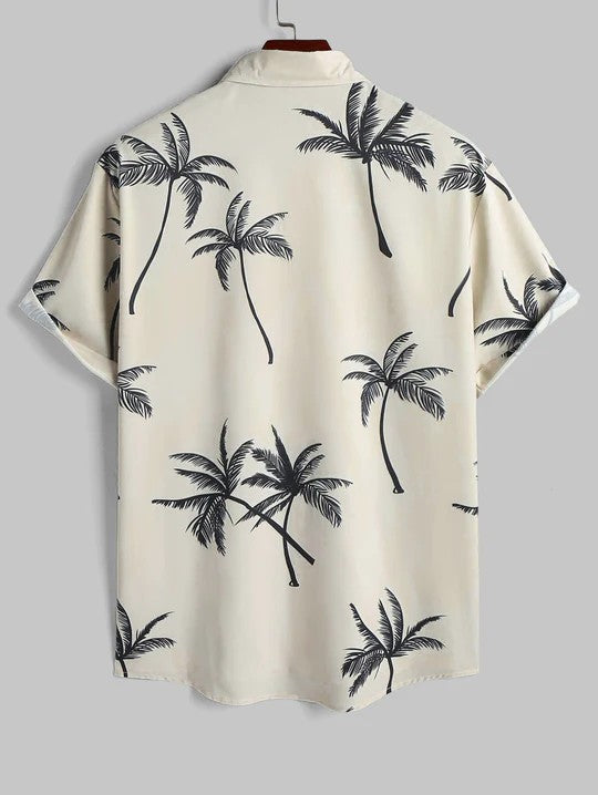 Loookus - Men's summer shirt with short sleeves