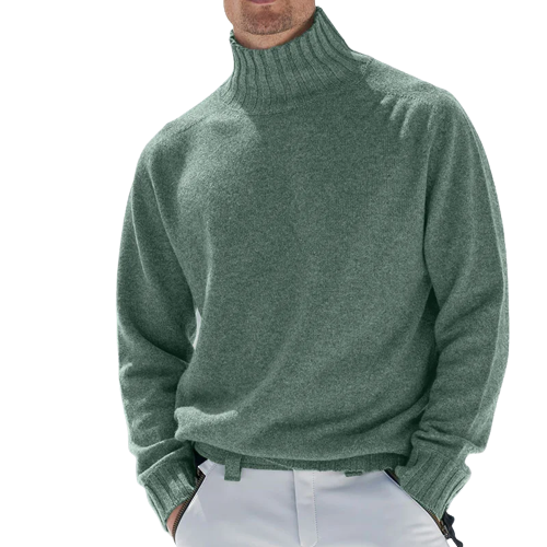 Loookus - Men's Cashmere Turtleneck Sweater