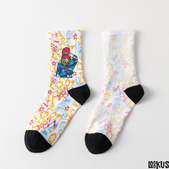 Loookus - Female's Trendy Sport Socks