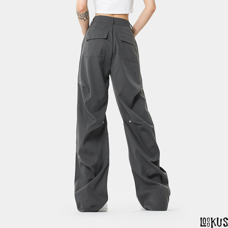 Loookus - Street Chic Wide-Leg Pants