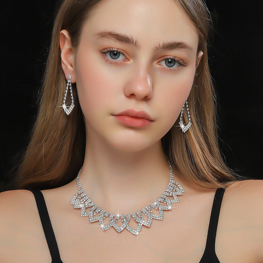 Loookus - Black Friday Limited Set - Geometric Hollow Out Jewelry Set
