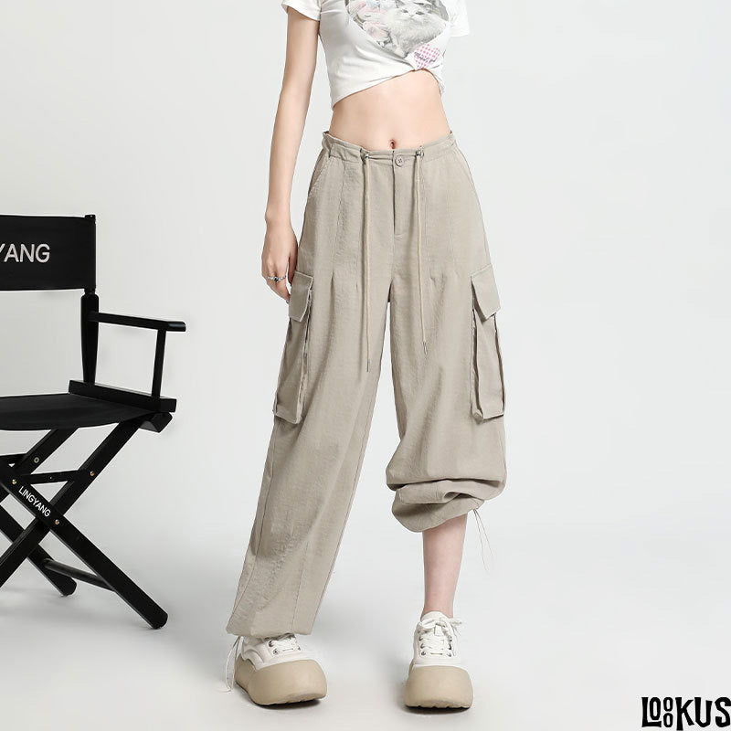 Loookus - Urban Wide-Leg Pants