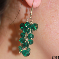 Loookus - Fashionable Beaded Colorful Earrings