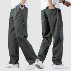 Loookus - Men's Casual Multi-Pocket Basic Work Pants