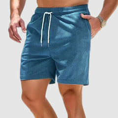 Loookus - Men's Casual Corduroy Seaside Beach Shorts