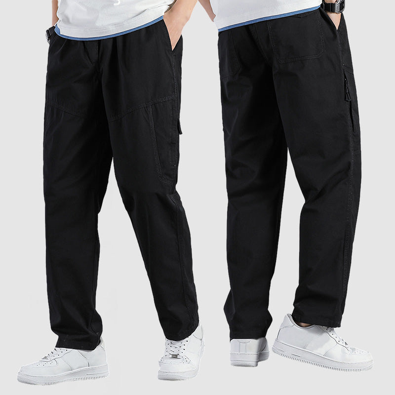 Loookus - Men's Casual Multi-Pocket Basic Work Pants