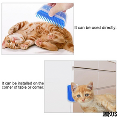 Loookus - Cat Self Grooming Brush Perfect Massager Tool