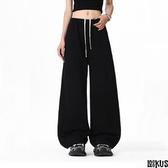 Loookus - Cozy Wide-Leg Sweatpants