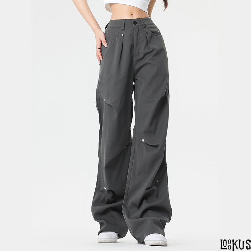 Loookus - Street Chic Wide-Leg Pants