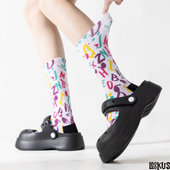 Loookus - Female's Trendy Sport Socks