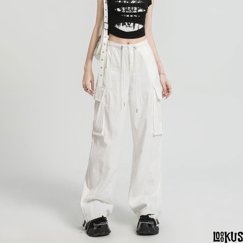 Loookus - Urban Wide-Leg Pants