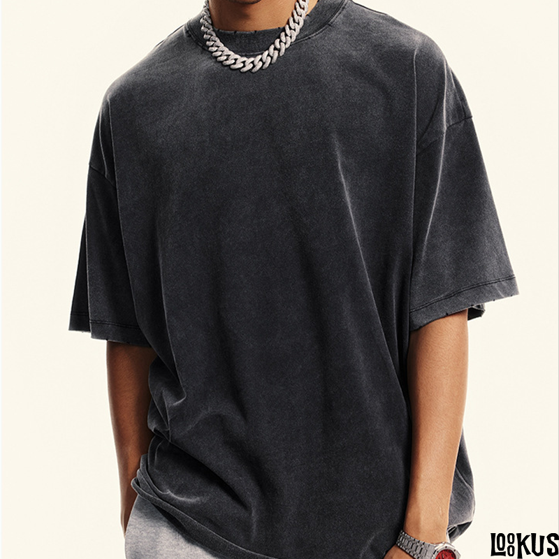 Loookus- Distressed Oversized T-Shirt