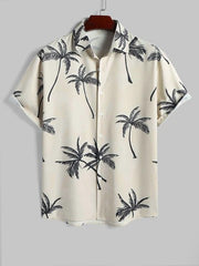 Loookus - Men's summer shirt with short sleeves