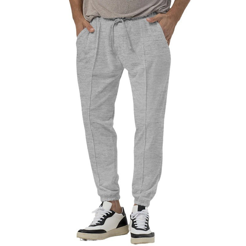 Loookus - Men's Solid Color Loose Casual Pants