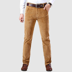 Loookus - Men's Casual Corduroy Elastic Long Pants