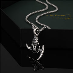 Loookus - Personalized Retro Digger Punk Men's Necklace