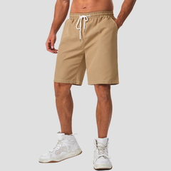 Loookus - Men's cotton linen casual shorts