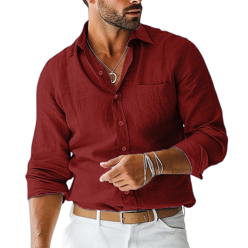 Loookus - Gentleman's casual basic shirt