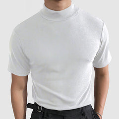 Loookus - Men's Luxurious Touch Stretch Cotton T-Shirt