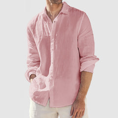 Loookus - Men's Beach Casual Cotton Shirt