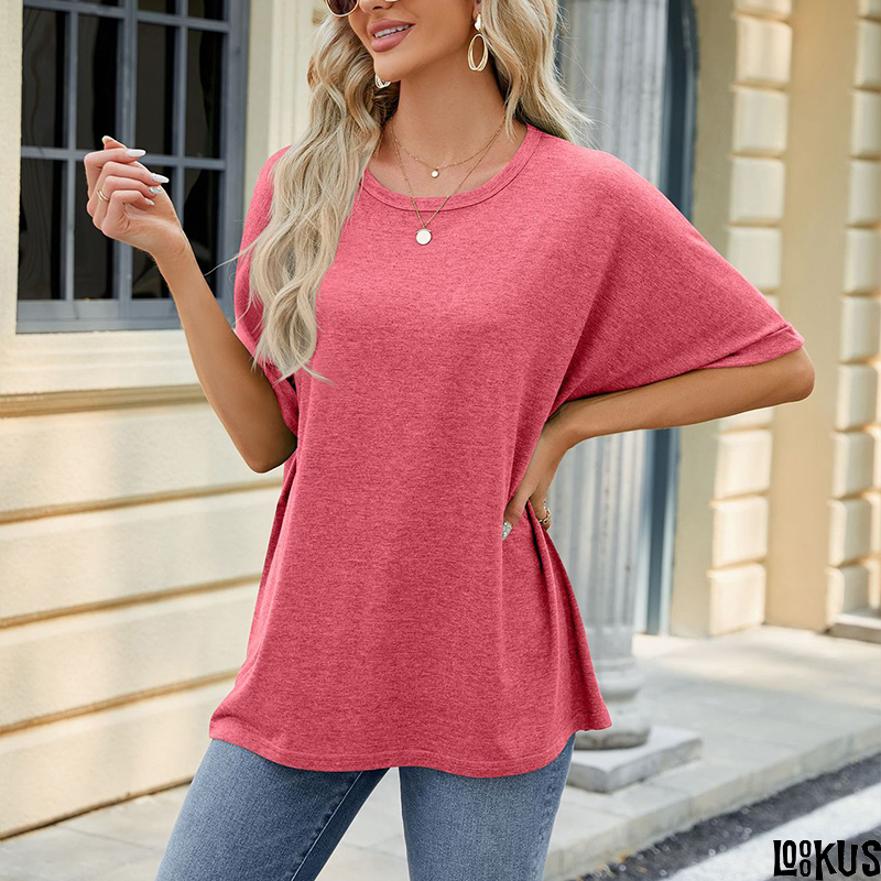 Loookus - Casual Loose Fit T-Shirt