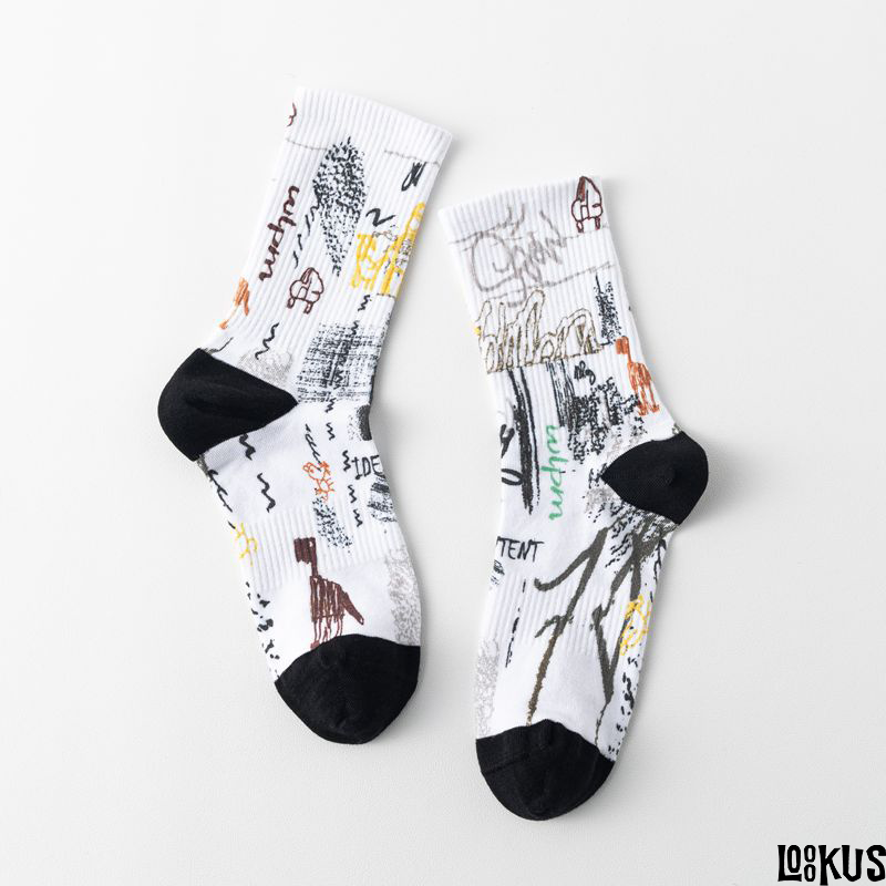 Loookus - Female's Trendy Sport Socks