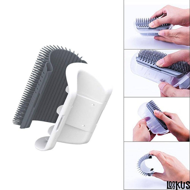 Loookus - Cat Self Grooming Brush Perfect Massager Tool