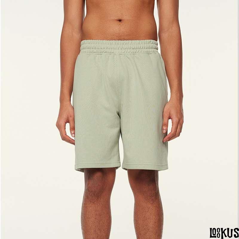 Loookus - Distressed Sporty Casual Shorts A