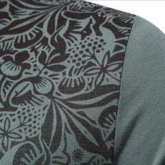 LOOOKUS - Men's Printed Casual and Comfortable Cotton Short Sleeve Polo-Neck Shirt