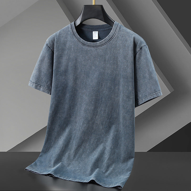 Loookus - Men's Casual High Quality Cotton Washed T-Shirt