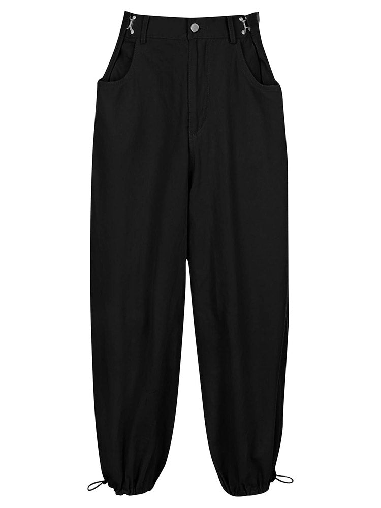 Loookus - Cargo Loose Fit Pants