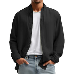 Loookus - Men's Casual Premium Cotton Long Sleeve Shirt