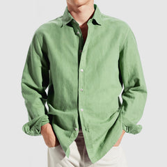 Loookus - Men's Casual Regular Fit Soft Cotton Shirt