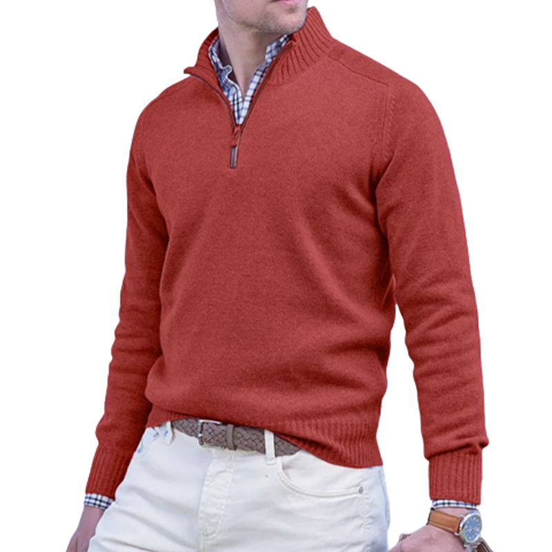 Loookus - Men's Quarter Zip Sweaters