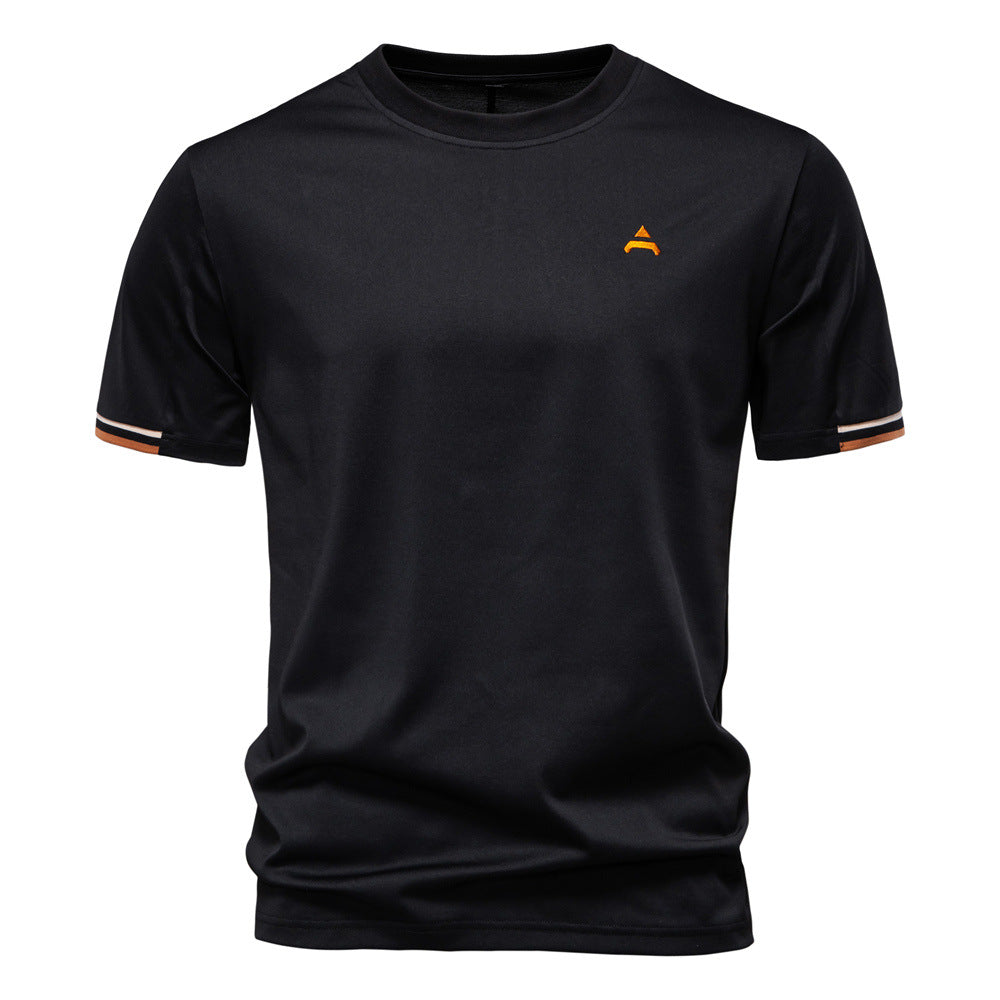 Loookus - 2025 Men's Slim-fit Short-Sleeved Casual High-quality T-shirt