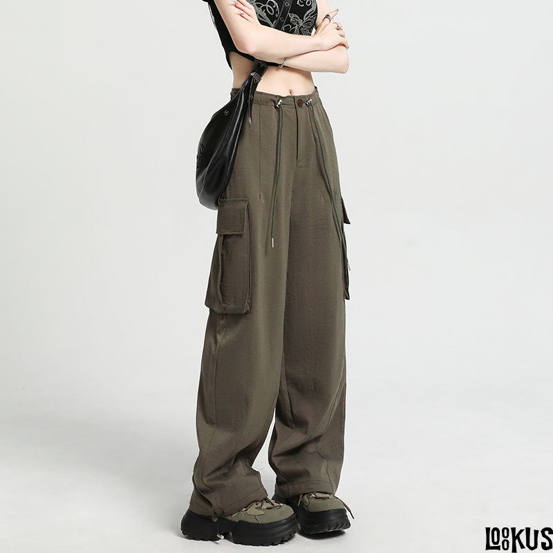 Loookus - Urban Wide-Leg Pants