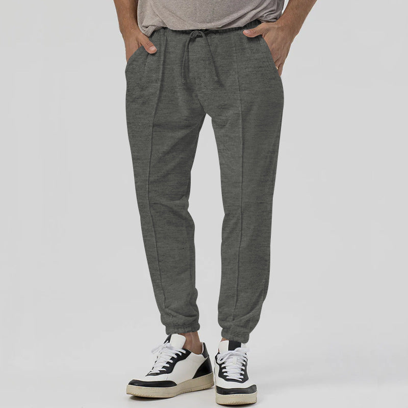 Loookus - Men's Solid Color Loose Casual Pants