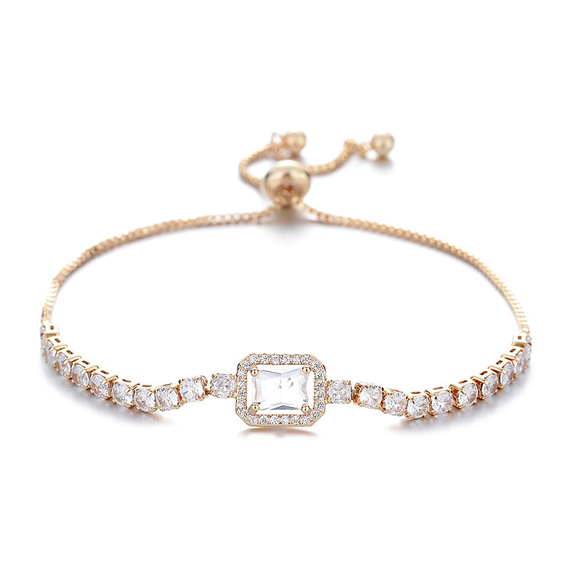 Loookus - Square diamond bracelet