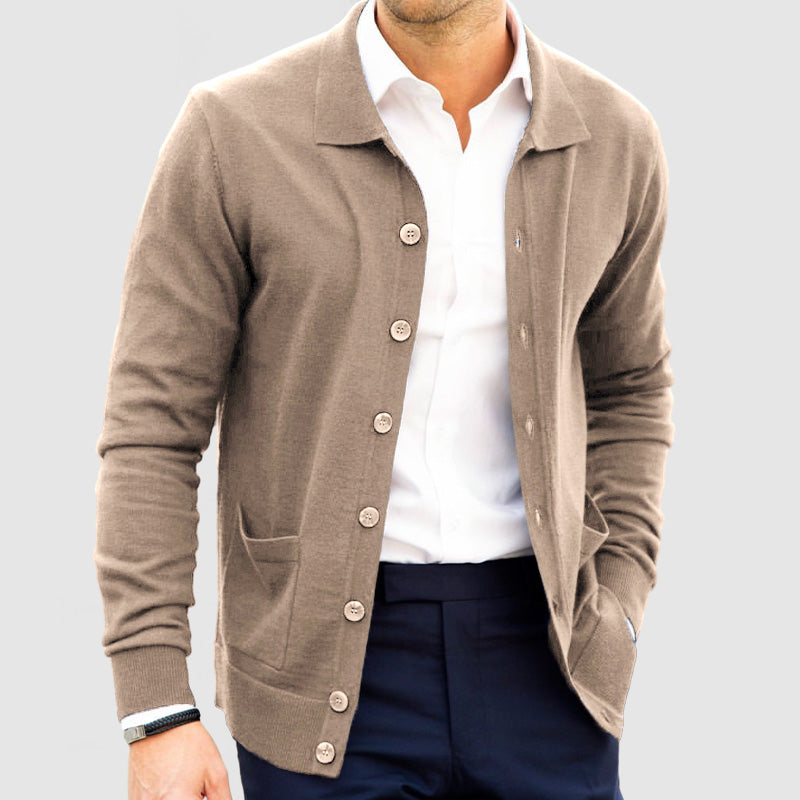 Loookus - Gentleman's Everyday Cashmere Knit Cardigan