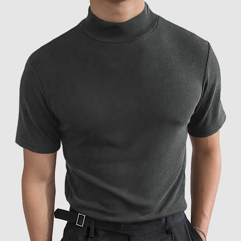 Loookus - Men's Luxurious Touch Stretch Cotton T-Shirt