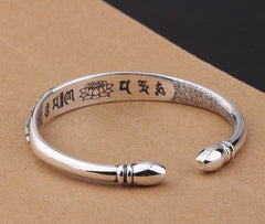 Loookus - 925 Silver Lotus Bracelet