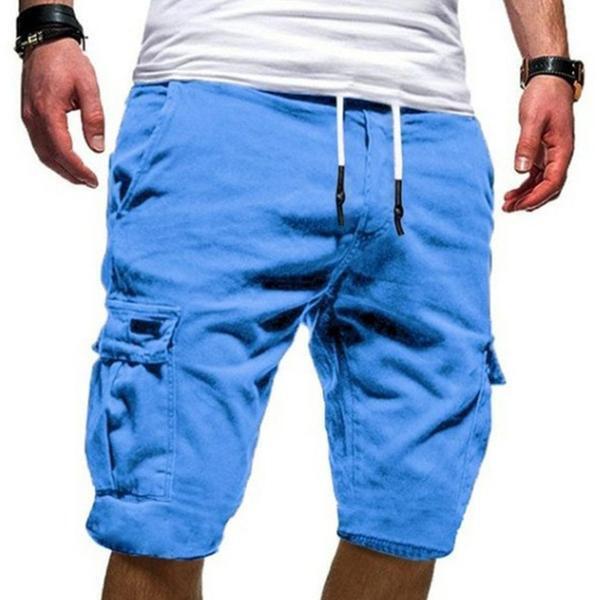 Loookus - Summer Men's Fashion Beach Loose Cargo Shorts