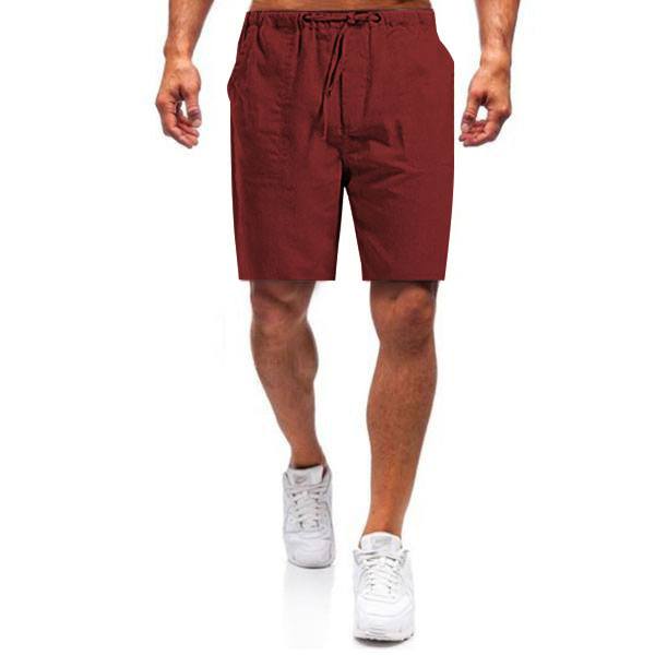 Loookus - Men's Linen Loose Casual Shorts