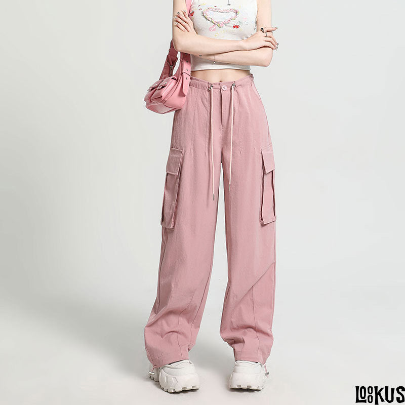 Loookus - Urban Wide-Leg Pants